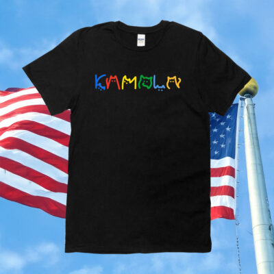 Kamala Harris Cat Lettering Shirt