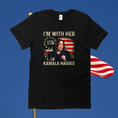 Kamala Harris We The People I’m With Her USA Flag Shirt