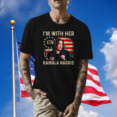 Kamala Harris We The People I’m With Her USA Flag Shirt