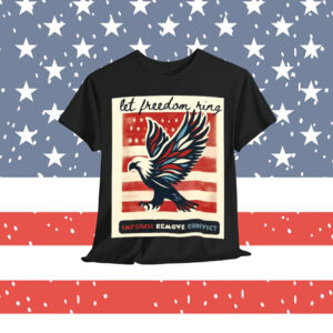 Let Freedom Ring Impeach Remove Convict T-Shirt