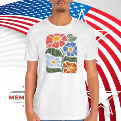 No Kings Flower Shirt
