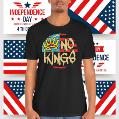 No Kings In America Shirts