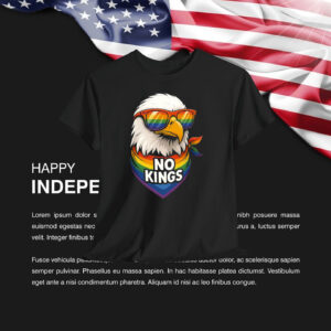 No Kings Pride Eagle Shirt