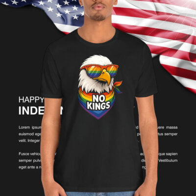 No Kings Pride Eagle Shirt