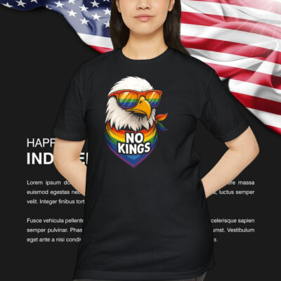 No Kings Pride Eagle Shirt