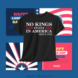 No Kings in America Since 1776 T-Shirts
