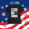 NoThrones No Crowns No Kings Shirt