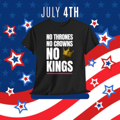 NoThrones No Crowns No Kings Shirt