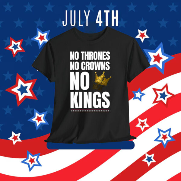 NoThrones No Crowns No Kings Shirt