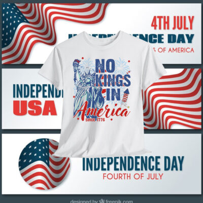 Official No Kings in America Since 1776 Shirt