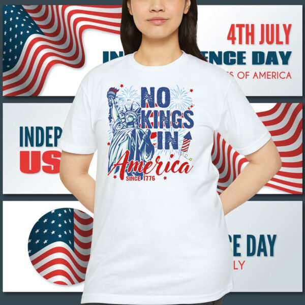 Official No Kings in America Since 1776 Shirt