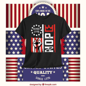 Retro Nope Kings Since 1776 Shirt