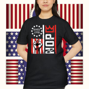 Retro Nope Kings Since 1776 Shirt