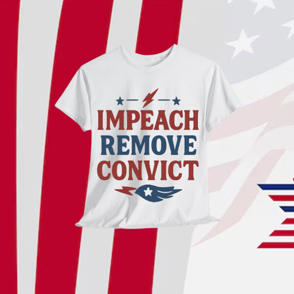 Vintage Impeach Remove Convict T-Shirt