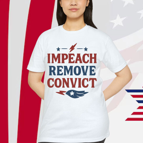 Vintage Impeach Remove Convict T-Shirt
