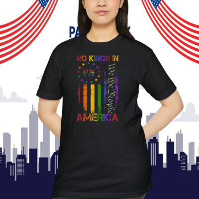 We the People No Kings in America 1776 Shirt