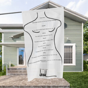 Trump Birthday Note To Epstein Flag